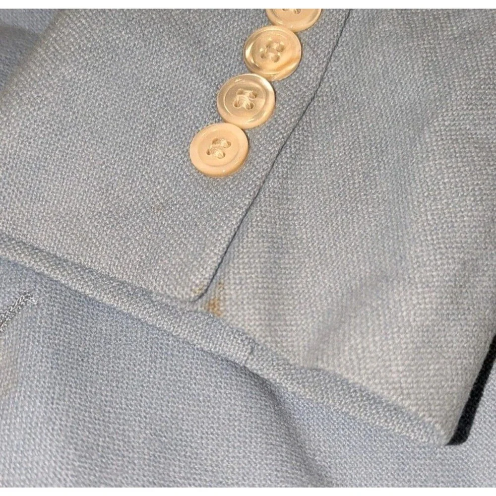 Vintage Countess Mara 44R‎ Blue Sports Coat Blazer Old Money Preppy Nautical USA